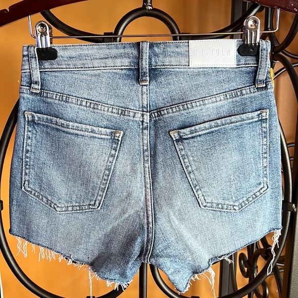 PISTOLA Winston High Rise Jean Shorts - Picture 6 of 10